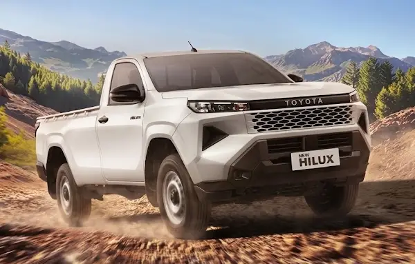front New Hilux S Cab