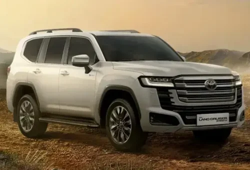 front New Land Cruiser Hybrid EV REV