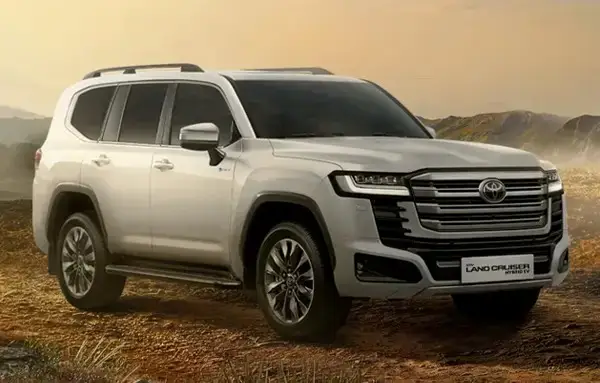 front New Land Cruiser Hybrid EV REV