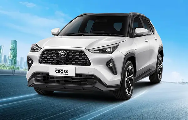front New Yaris Cross G Hybrid EV